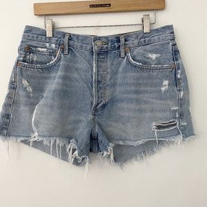 AGOLDE Parker Vintage Cut Off Short, size 29